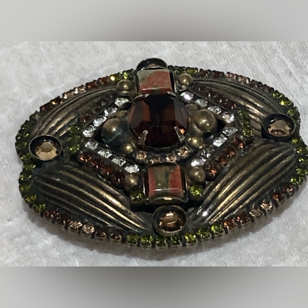 Sorrelli Rhinestone Brooch - Picture 2 of 8